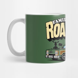 Funny Family Road Trip in the Vintage Truckster Queen Station Wagon Mug